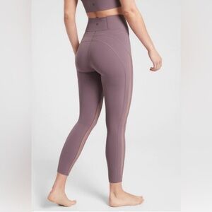Athleta Formation Mesh 7/8 Tight in Powervita in Volcanic Violet Size XXS NWT
